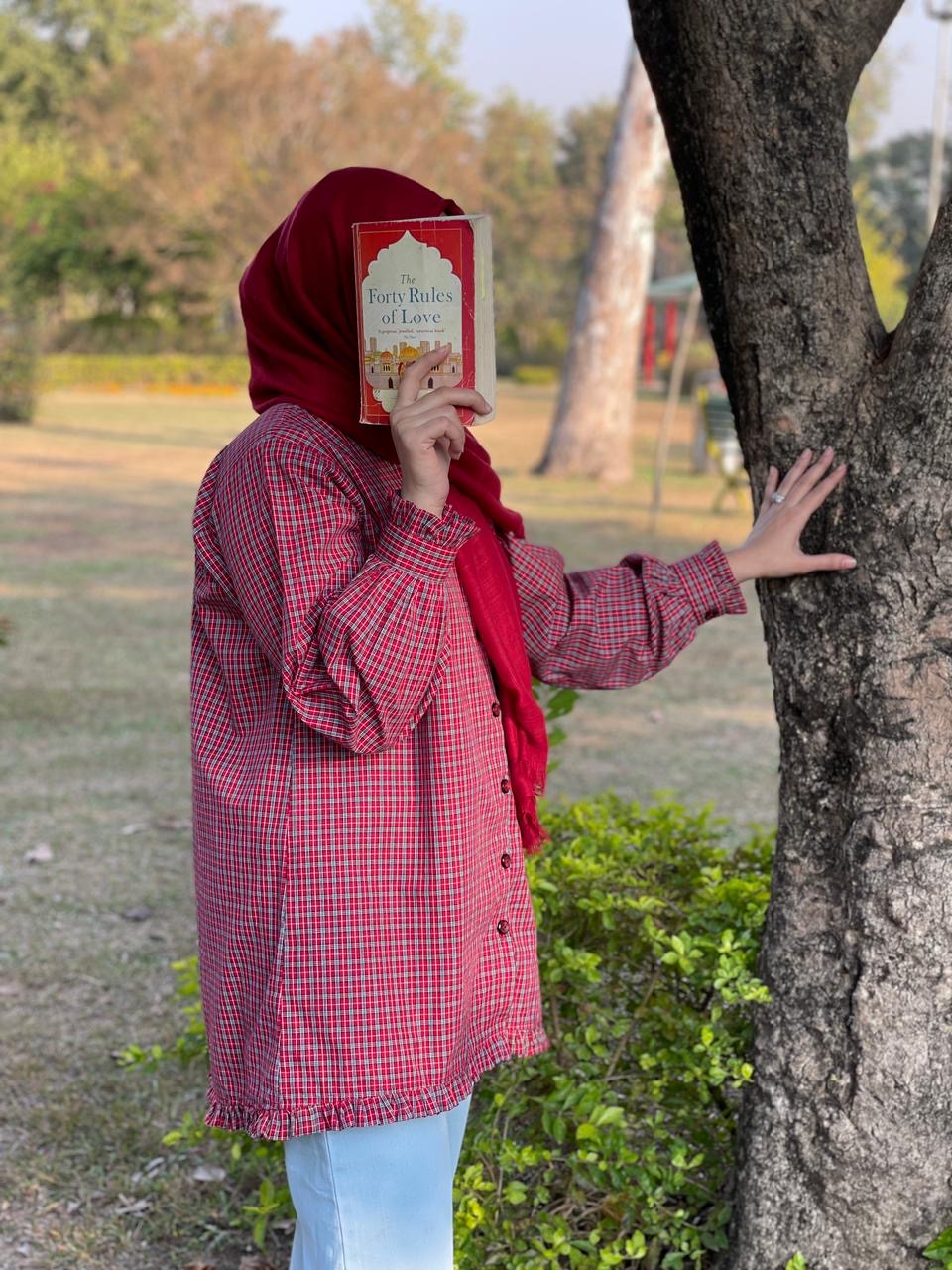 Cherry Check Shirt- 1pc