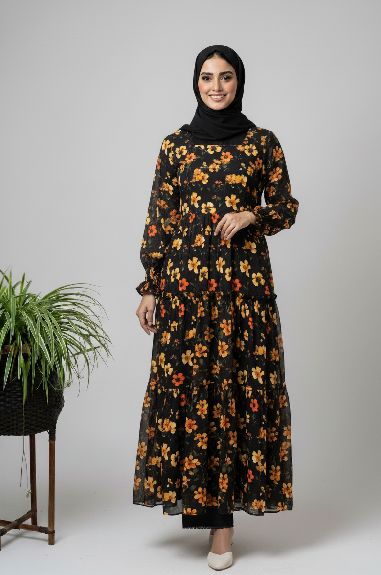 1pc- 2-Tier Maxi