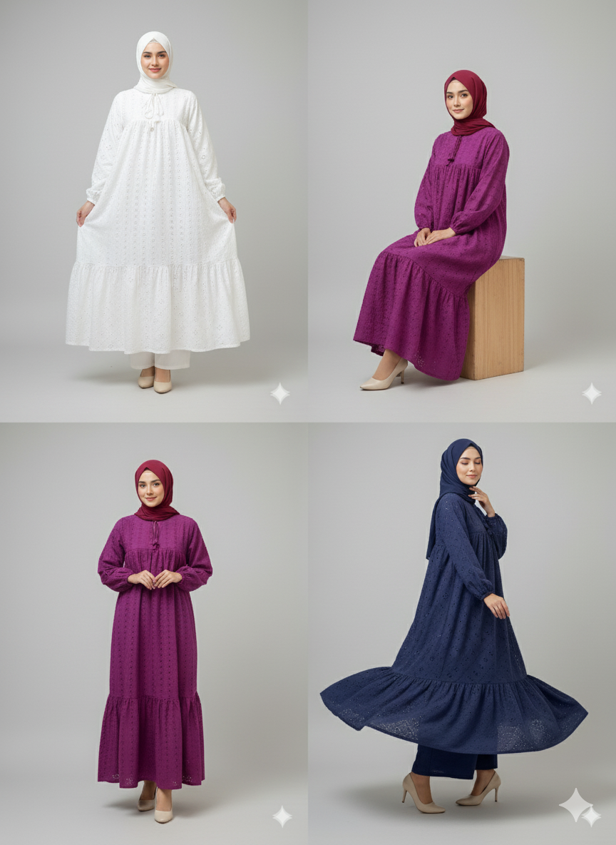 1pc- 2-Tier Maxi