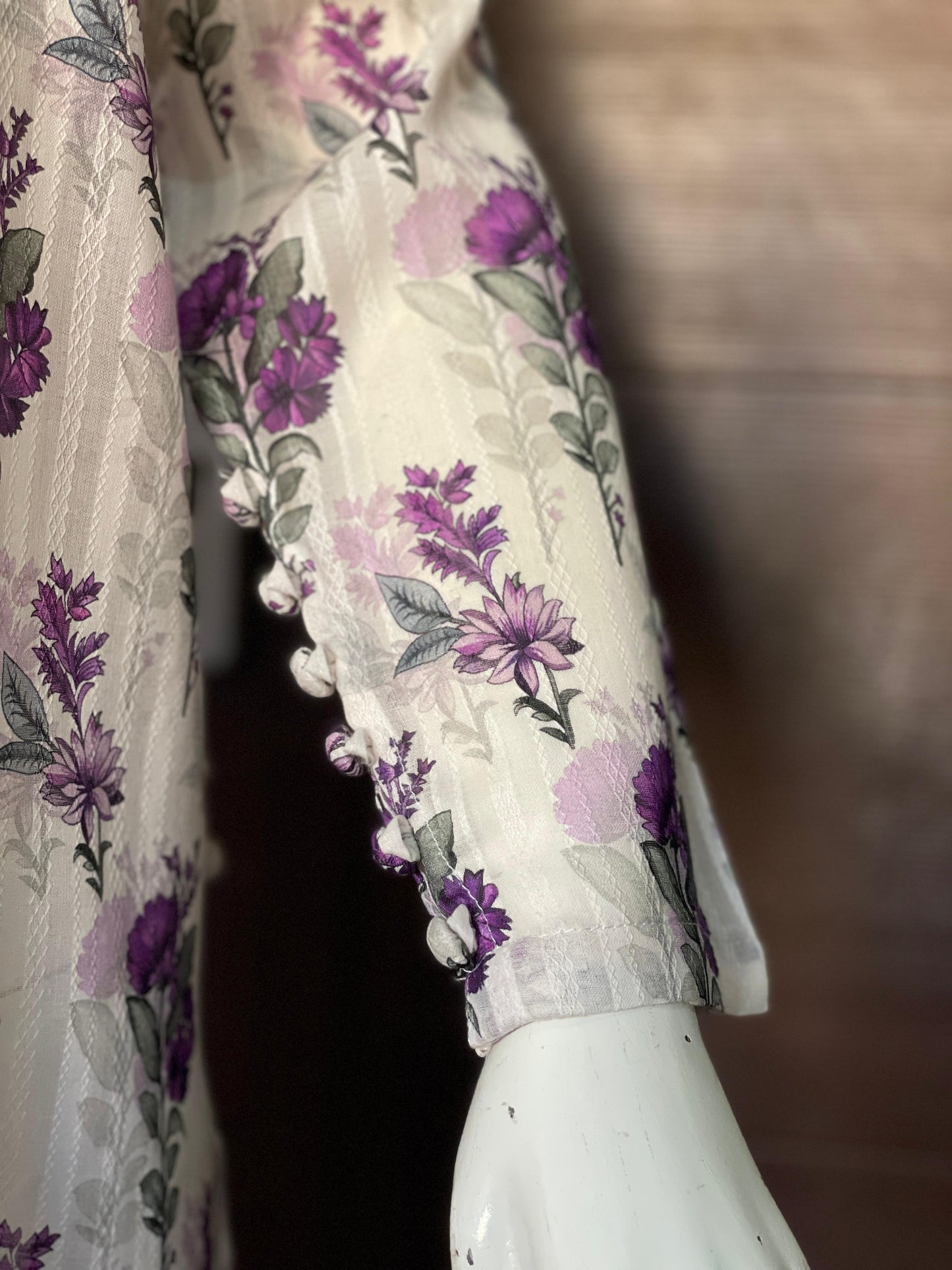 3pc- Long Shirt with Flapper