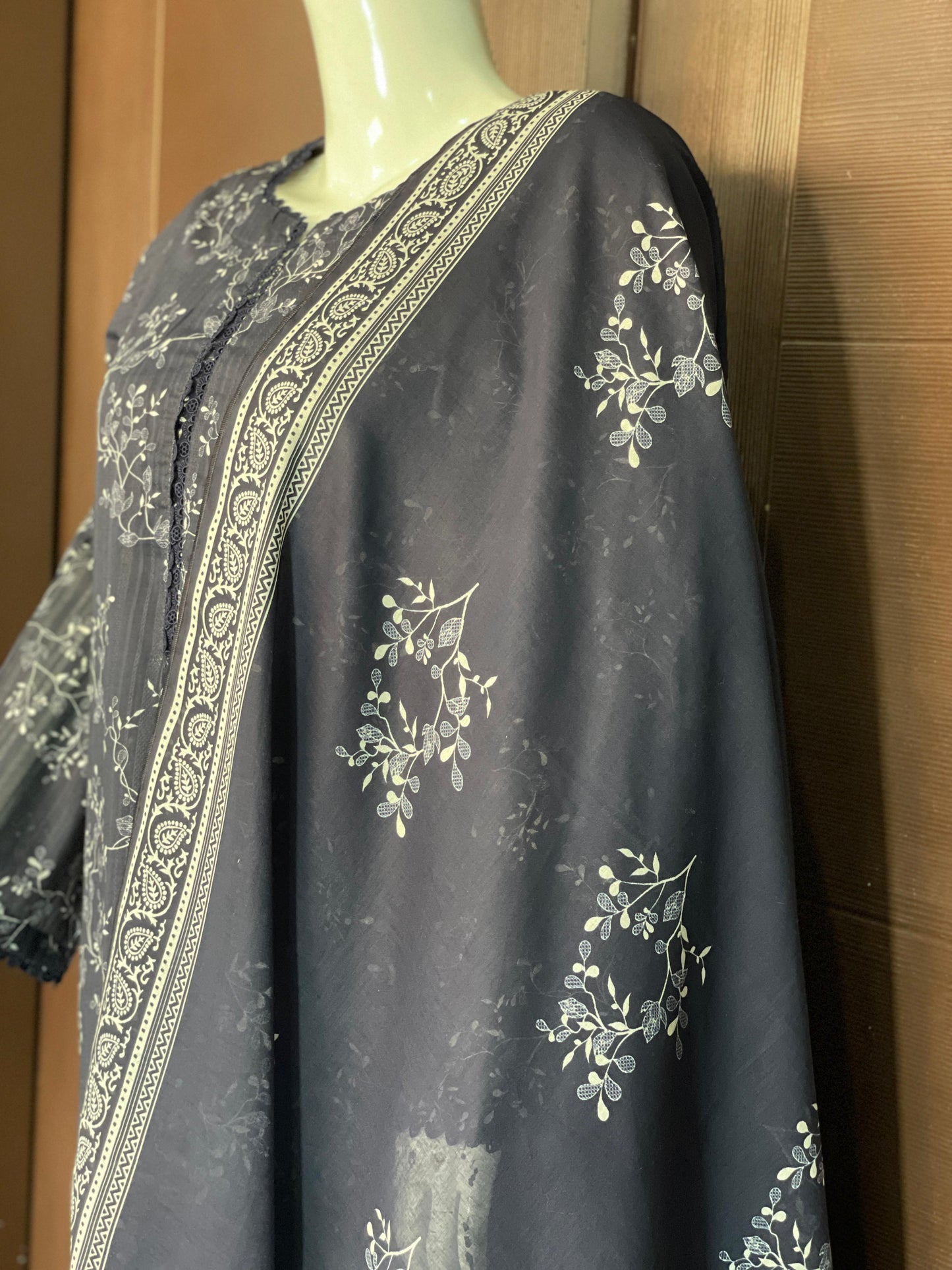 Navy Royale- Long Shirt with Straight Trouser