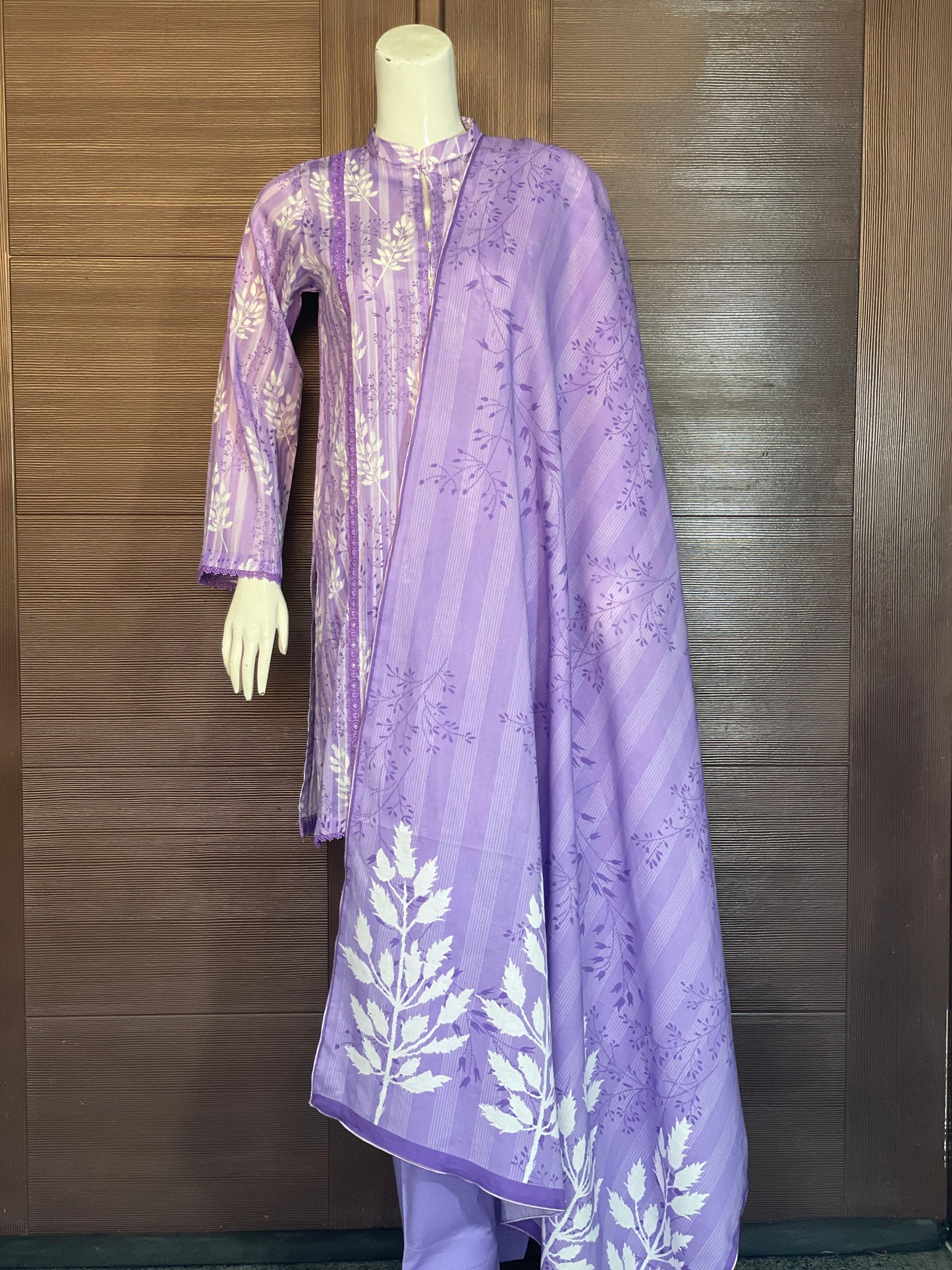 Lilac Bliss- Short Shirt with Farshi Shalwar