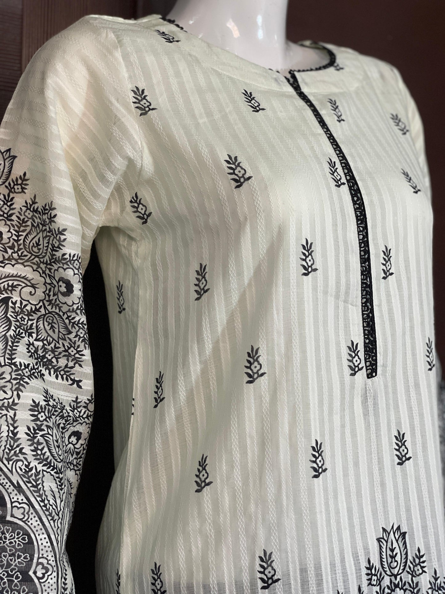 Midnight Chic- Long Shirt with Straight Trouser