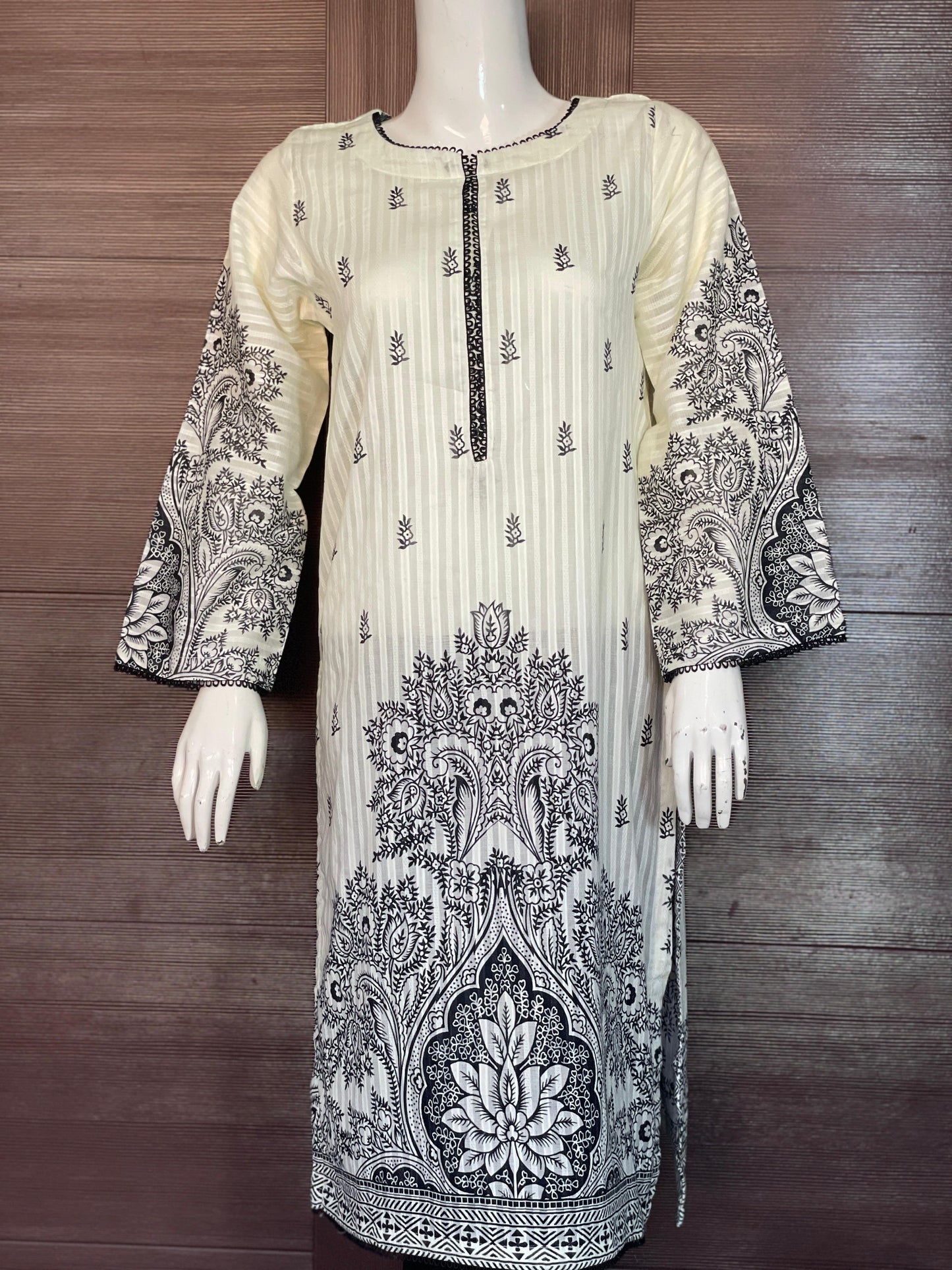 Midnight Chic- Long Shirt with Straight Trouser