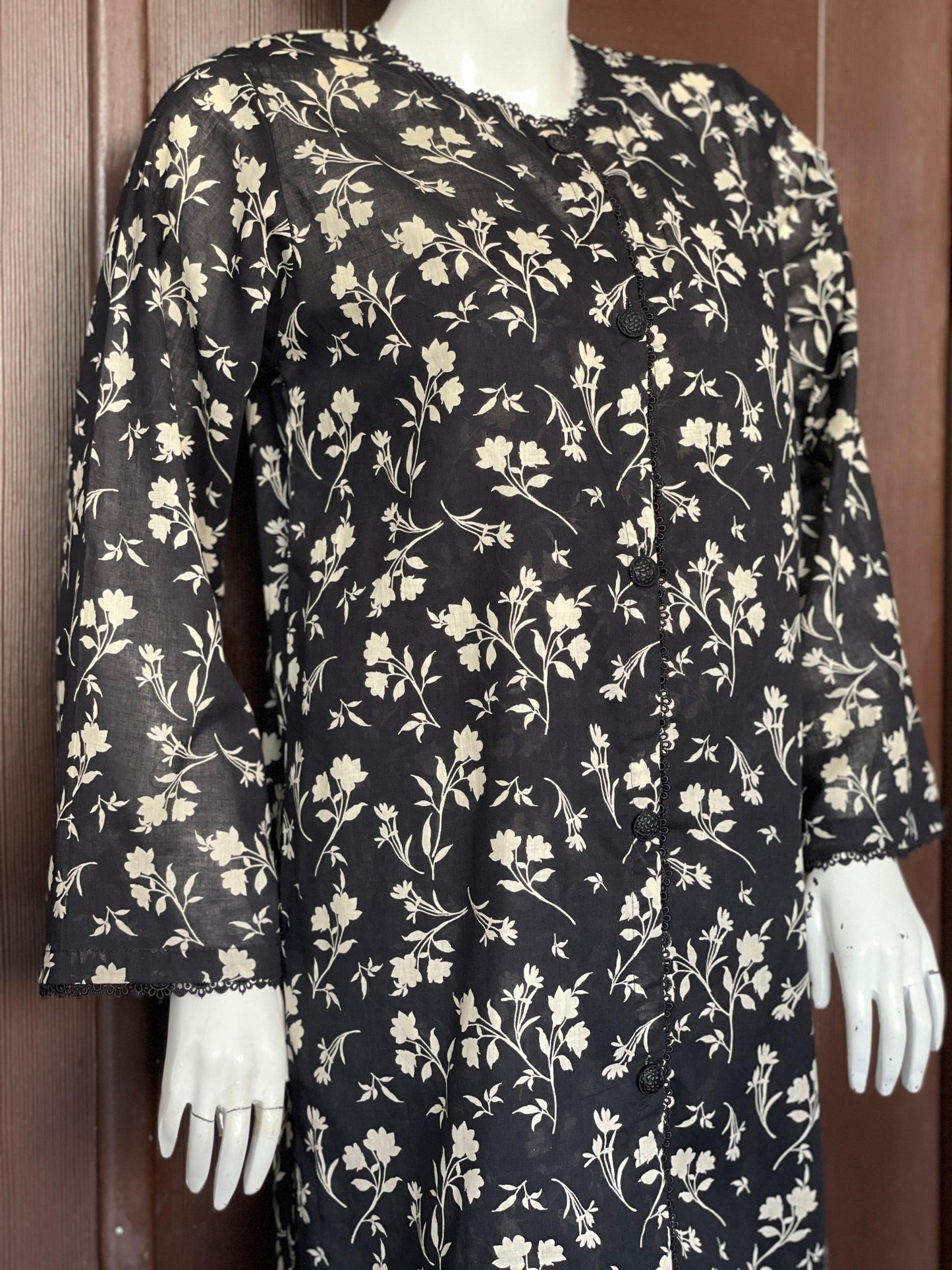Button Down Front Open- Two-piece Lawn Collection