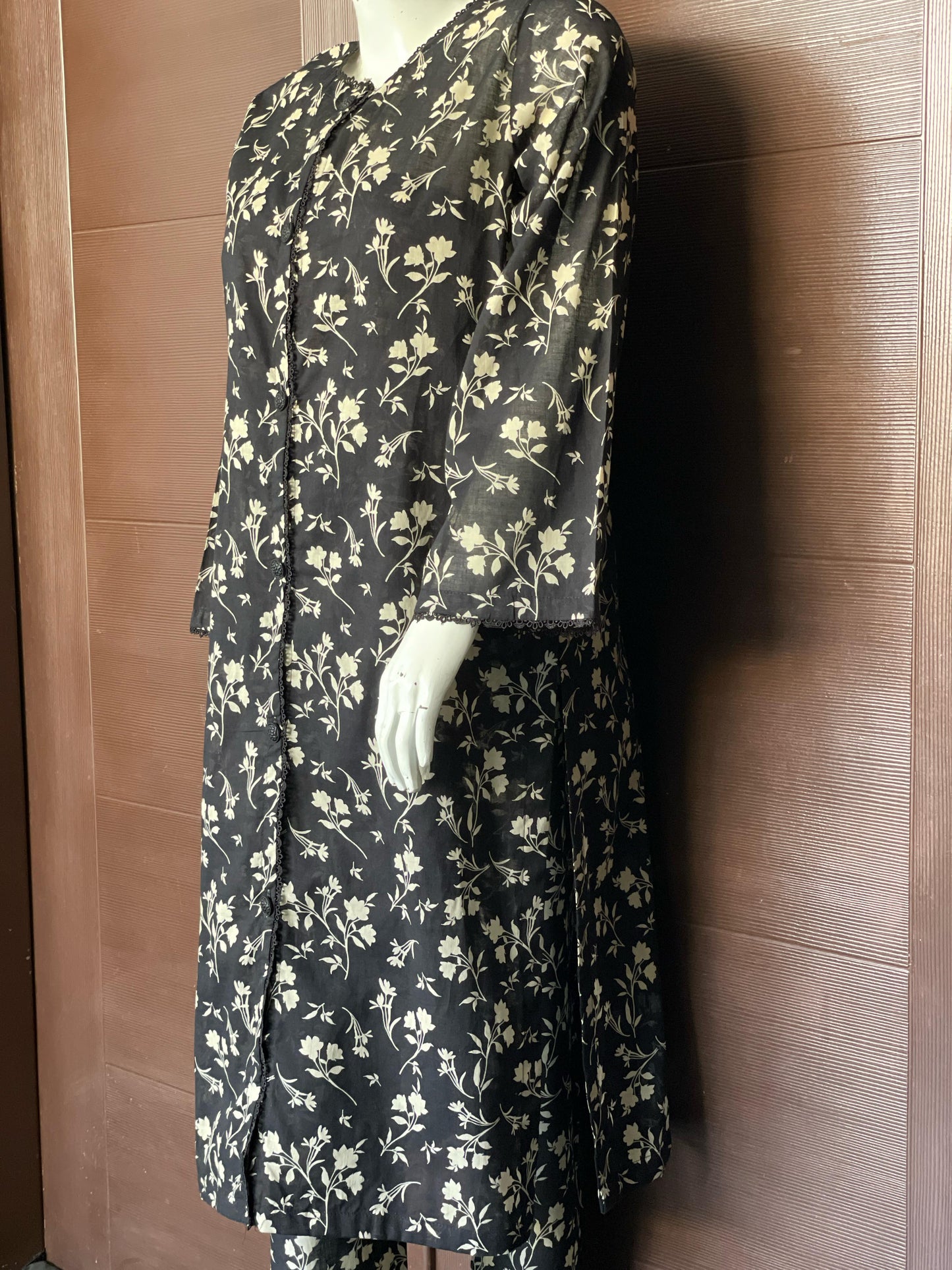 Button Down Front Open- Two-piece Lawn Collection