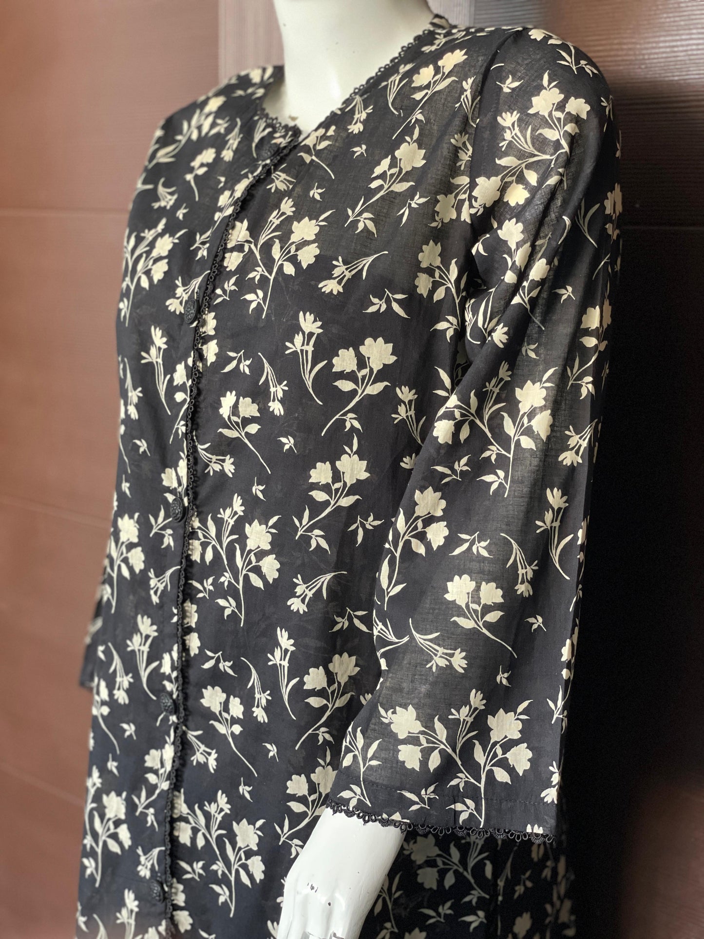 Button Down Front Open- Two-piece Lawn Collection