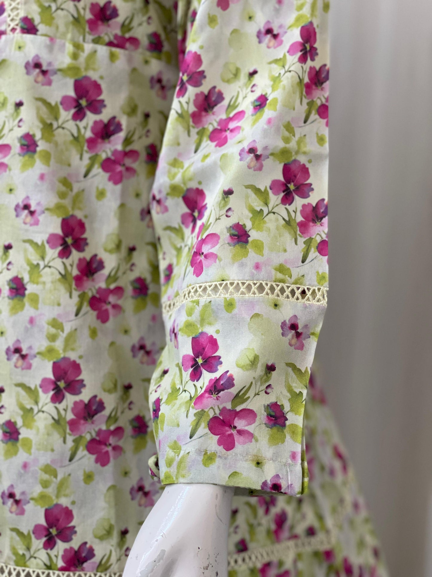 Casual Printed Lawn Maxi for Women – Lightweight Summer Wear