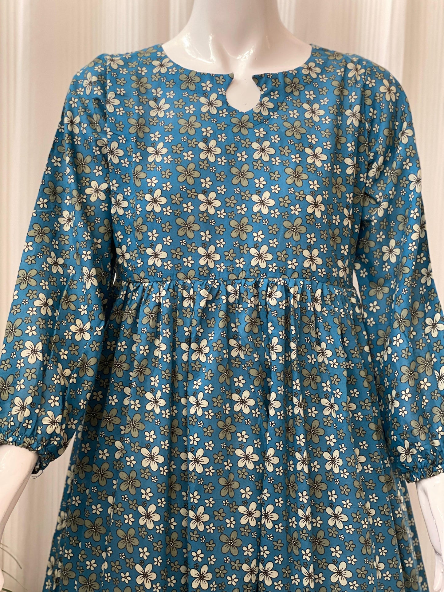 Casual Printed Lawn Maxi for Women – Lightweight Summer Wear