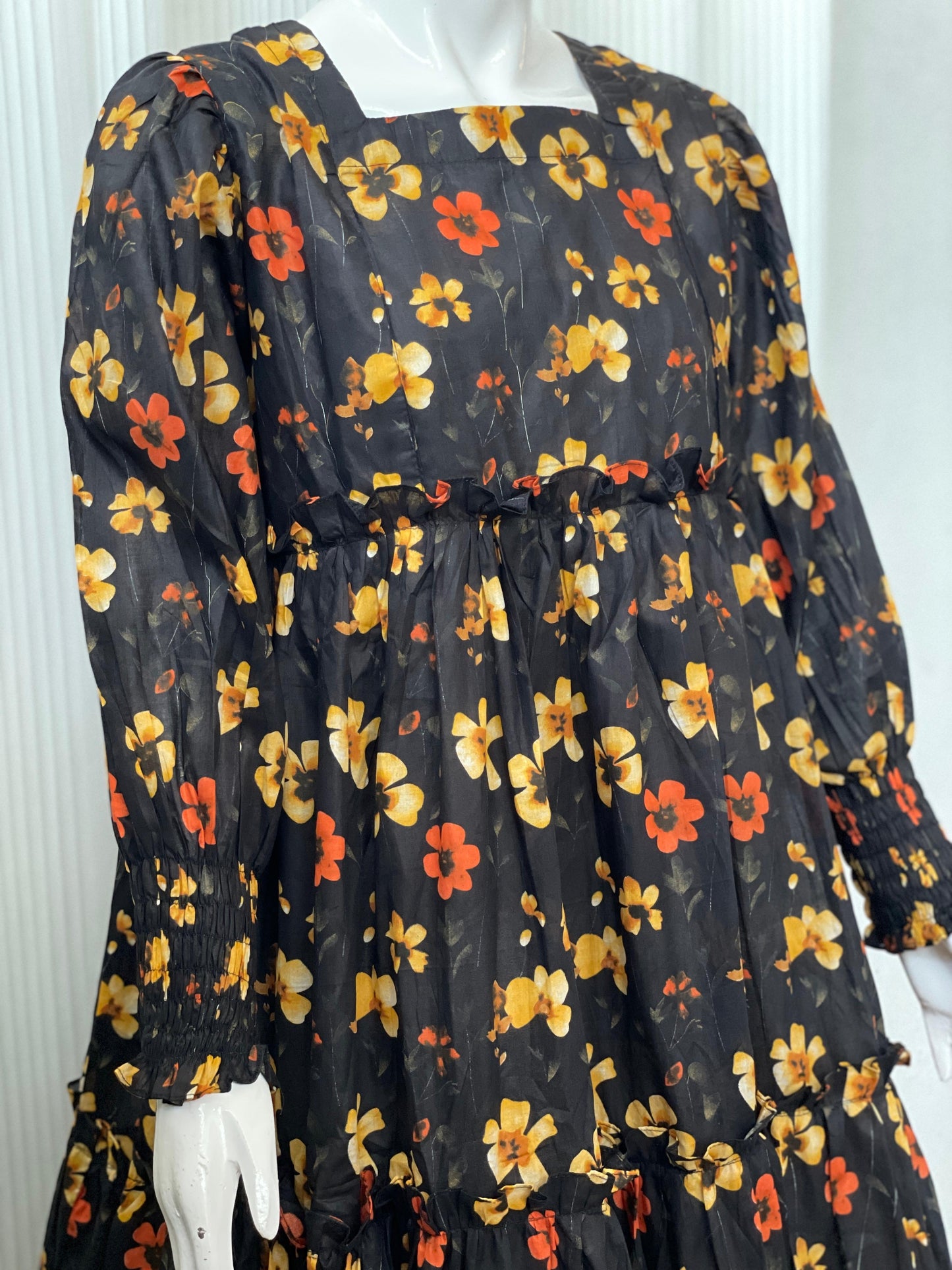 Casual Printed Lawn Maxi for Women – Lightweight Summer Wea
