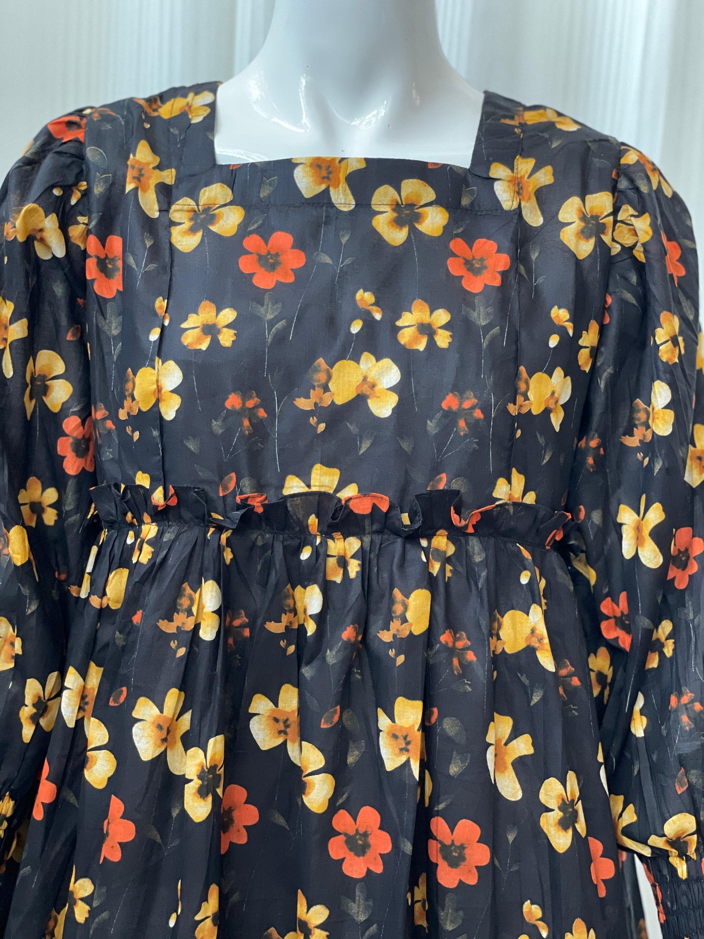 Casual Printed Lawn Maxi for Women – Lightweight Summer Wea