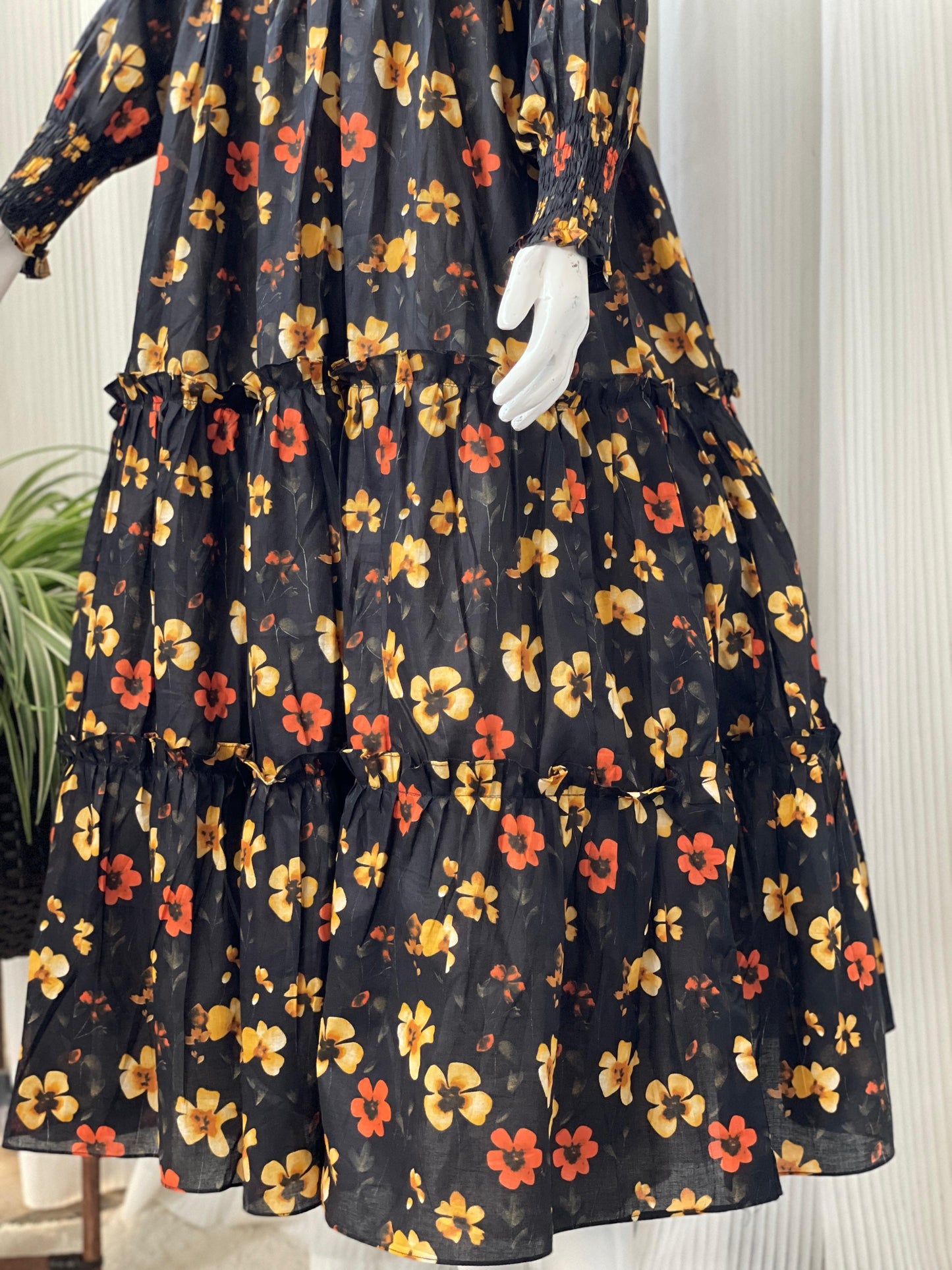 Casual Printed Lawn Maxi for Women – Lightweight Summer Wea